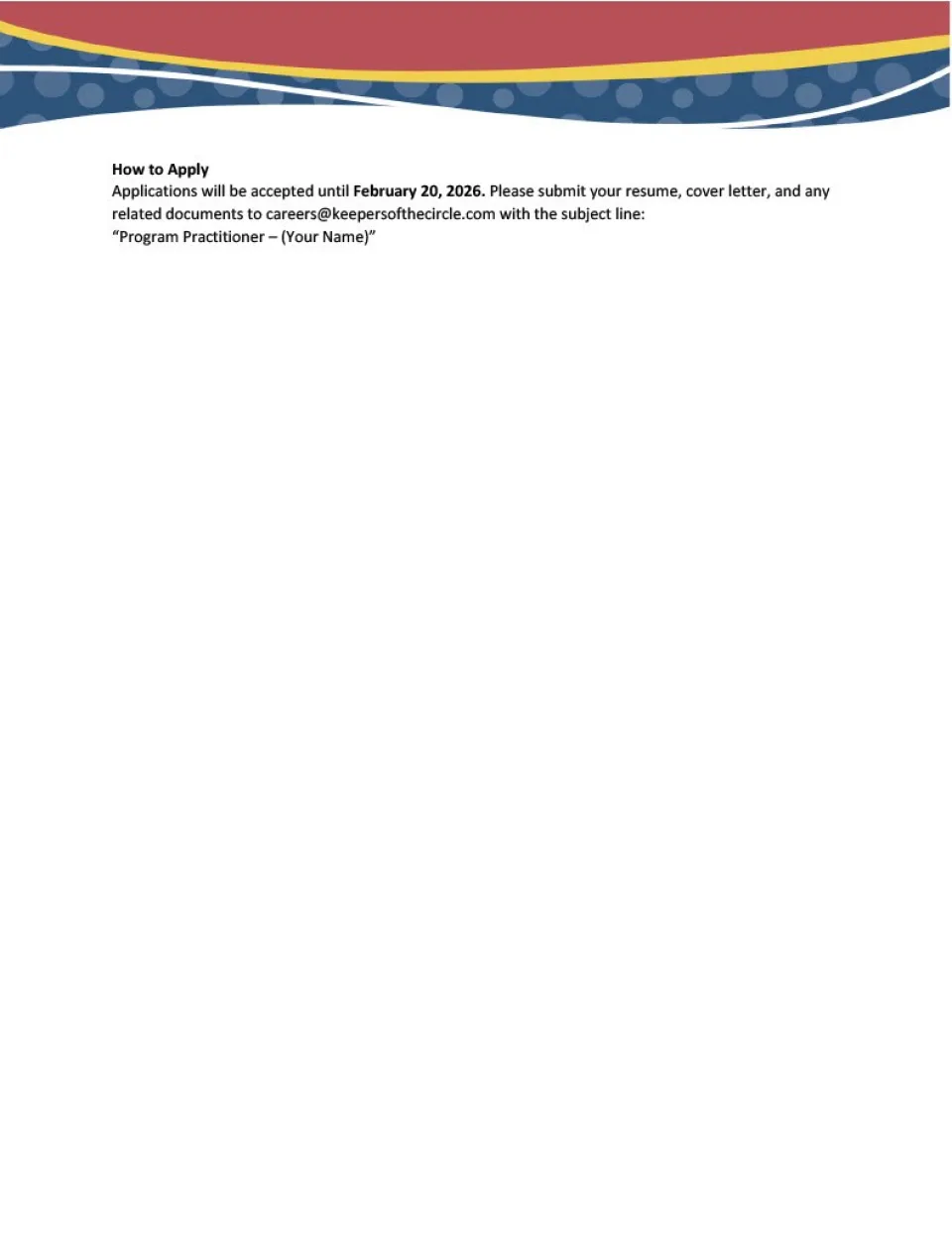 CCC Program Practitioner