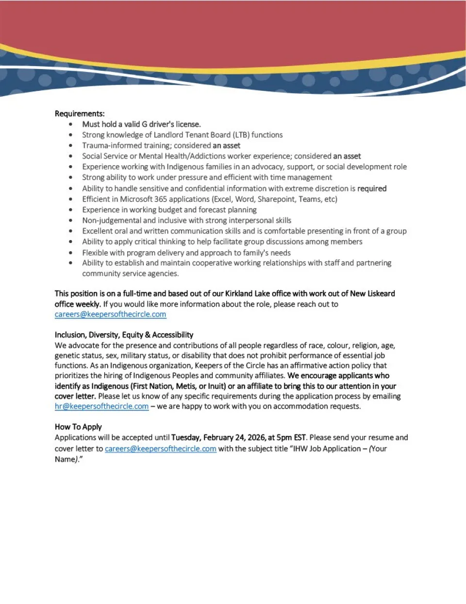 Indigenous Housing Worker