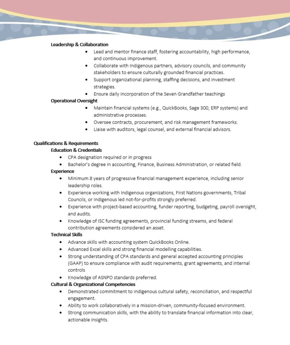 Finance Director